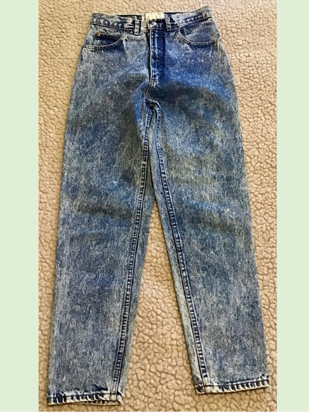 Vintage Acid Wash High Rise Jeans